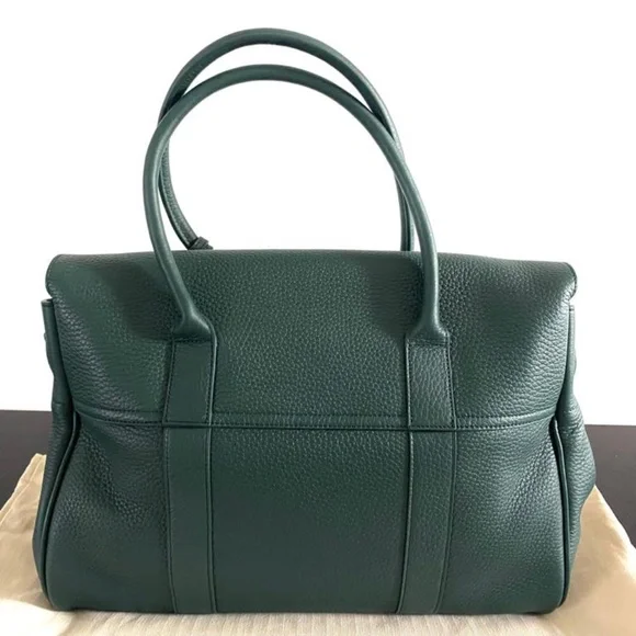 New Mulberry 'Bayswater' in Mulberry Green Leather Tote  - MSRP $1650 - Picture 10 of 10